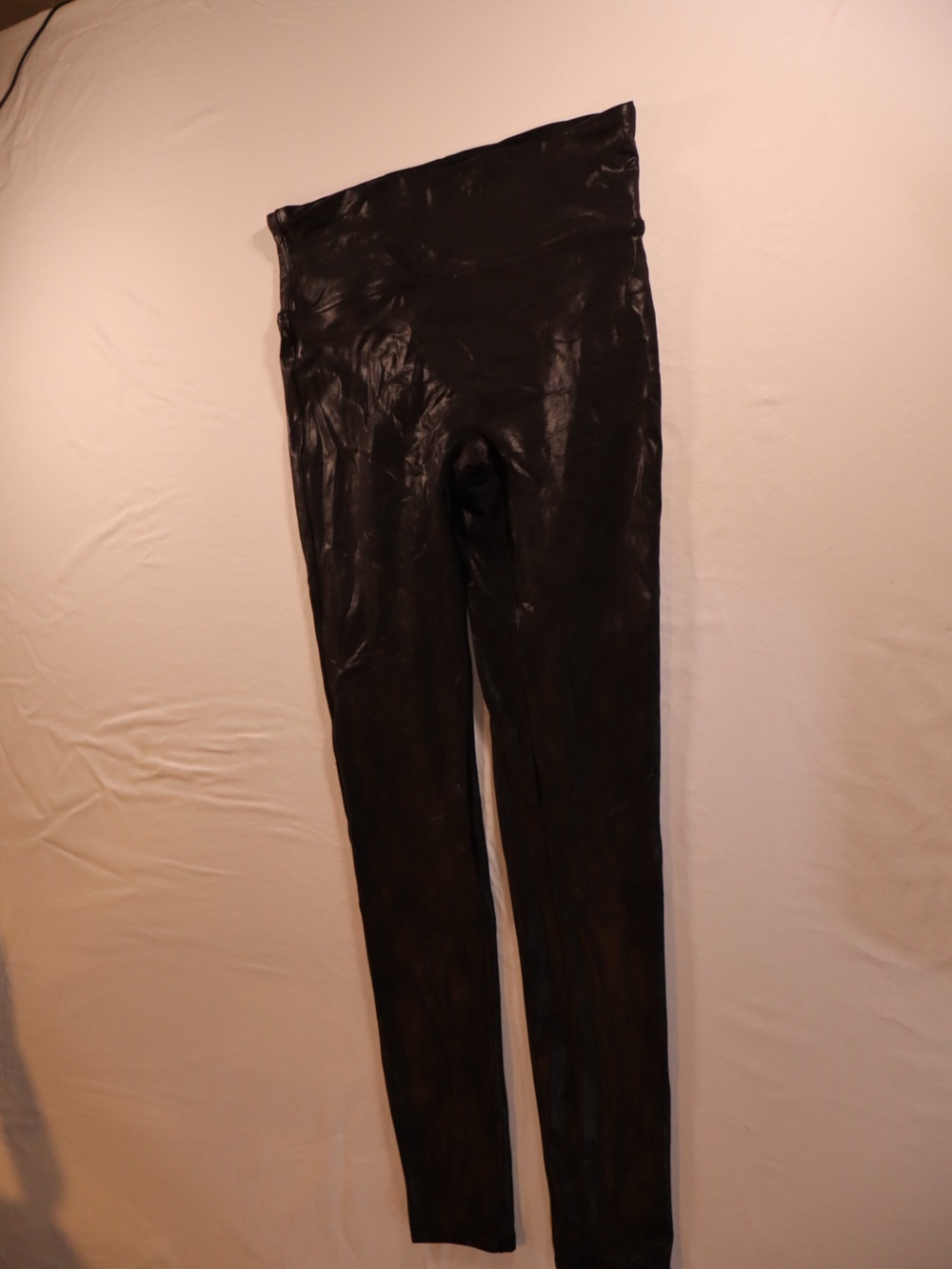 Women’s SPANX Black Faux-Leather Leggings